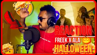 REACTION Freek X ALA - Halloween ( Official music video )