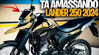 🚨INACREDITAVEL - Yamaha LANDER 250 ta AMASSANDO