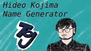Hideo Kojima Name Generator