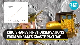 Chandrayaan-3: ISRO Gets Temperature Profile Of Moon's South Pole From Vikram For The First Time