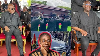 Pres. Nana Addo, M.Bawumiah, Kennedy Agyapong clash at Wofa KK Final Funeral Rites @ the State House