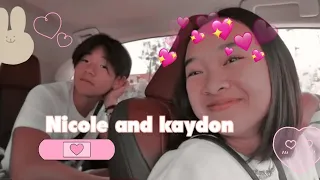 Cute moments of Nicole and kaydon 💕