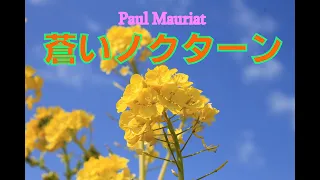 Nocturne Paul Mauriat 蒼いノクターン　シンセ演奏＆木曽三川公園の花壇