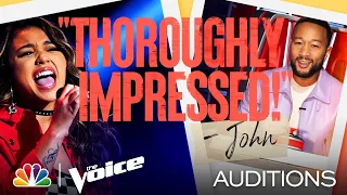 Ciana Pelekai's Cool Performance of Tones and I's "Dance Monkey" - The Voice Blind Auditions 2021