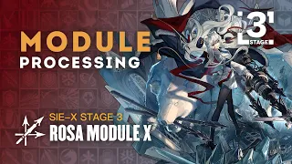 Rosa Module X Upgrade LV3 Showcase - The Heavy Butcher Returns!