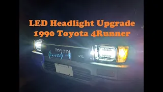 2nd Gen 4Runner LED Headlight Upgrade