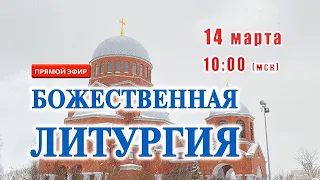 Прямая трансляция: Божественная литургия. Воскресенье 14 марта 2021