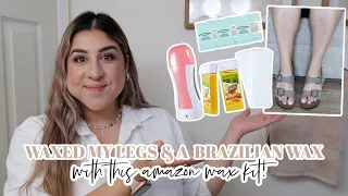 AMAZON WAXING KIT! WAXED LEGS & BRAZILLIAN WAX   HD 720p