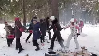 Новогодний квест на лесной поляне "По следам Нового года"