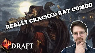 REALLY CRACKED RAT COMBO | Wilds of Eldraine Draft | MTG Arena