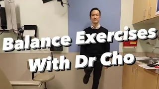 Vestibular (balance) Exercises - how to by Dr Ted Cho Dizziness and Balance Disorders expert