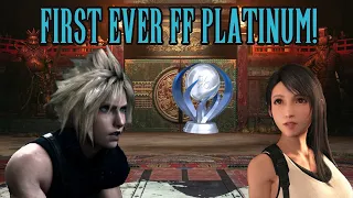 I finally platinum my first ever Final Fantasy game!