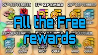 All free Lunar event rewards! | Brawl stars