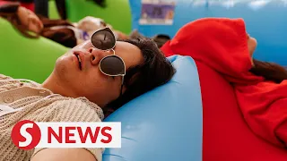 Sleeping competition held in South Korea
