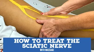 How to treat sciatic nerve with massage