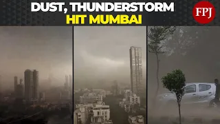 Season's First Rain and Dust Storm Hit Mumbai, Disrupt Airport Operations