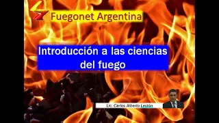 INTRODUCCIÓN A LAS CIENCIAS DEL FUEGO