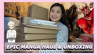 EPIC MANGA HAUL & UNBOXING 😎 | 50+ Volumes!! ✨