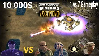 USA SUPREME COMMANDER VS GLA GENERALS! Command and Conquer Generals Zero Hour 2024 (APOCALYPTIC MOD)