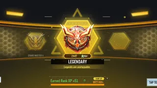 Reaching Legendary & Top 5K In Rank MP Just After Rank Reset | 👀 | S6 | Call Of Duty®: Mobile | ✨️