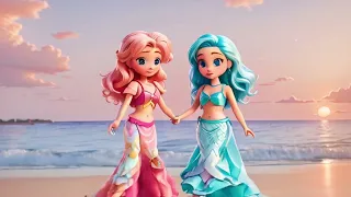 Barbie & Mermaid Beachside magic    episode- 3(kids happy to see the place)