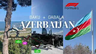 Azerbaijan Vlog 📷 | Flame towers, Gabala and F1 Azerbaijan Grand Prix 🏎️