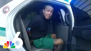 Bodycam video shows rapper Tekashi 6ix9ine being arrested in Florida