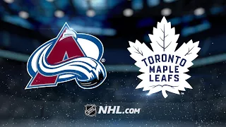 Avalanche top Maple Leafs for 10th consecutive win