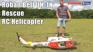 Roban BELL UH-1N / 212 RESCUE RC Helicopter (with ONBOARD PILOT VIEWS)