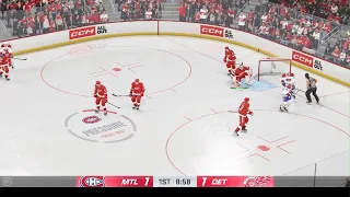 NHL 24 | Montreal Canadiens vs Detroit Red Wings - Gameplay PS5