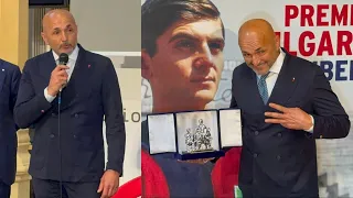 Discorso da brividi di Spalletti, l’hanno premiato miglior allenatore d’Italia! 😍💙