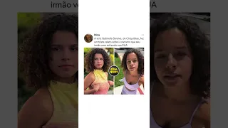 A atriz Gabriella Saraivah de Chiquititas fez um relato sobre o racismo nos EUA