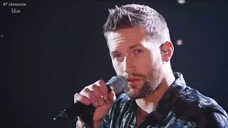 Matt Linnen sings gritty Scars to Your Beautiful &Comments X Factor 2017 Live Show Week 1 Sunday
