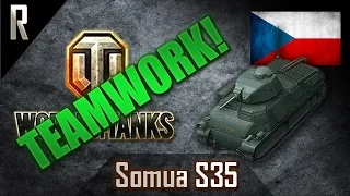 ► World of Tanks - Teamwork: Somua S35 [12 kills, 1828 dmg]