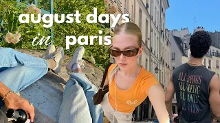 August days in Paris Vlog..