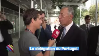 French journalist Vs Portuguese President
