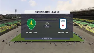 FIFA 23 | Al Khaleej vs Abha Club - Roshn Saudi League | Gameplay
