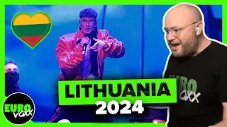 LITHUANIA EUROVISION 2024 REACTION: Silvester Belt - Luktelk