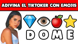 ADIVINA El TIKTOKER Con La INICIAL Del EMOJI 🔥 Nivel: 99% Imposible | MusicLevelUP