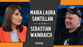 Sebastián Wainraich con María Laura Santillán: "Hay 21 compatriotas secuestrados y no conmueve"