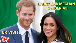 NG Prince Harry and Duchess Meghan Nigeria!! Across the Pond for Duke of Sussex! Honor and delight!