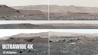 MARS: Perseverance's Mastcam-Z First High-Resolution Panorama 4K, 360-Degrees - 10 Minutes