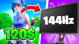 The Truth About Switching To 144Hz! (Should You Switch To 144Hz in Fortnite?)