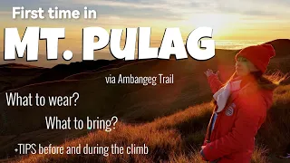 Mt. Pulag via Ambangeg Trail | What to bring? #mtpulag #benguet #philippines