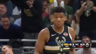 Giannis Antetokounmpo Hits A CAREER HIGH 5 THREE-POINTERS vs. Lakers! Bucks vs. Lakers!