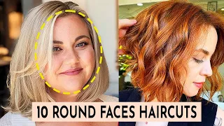 10 Amazing Haircuts for Round Face Shapes