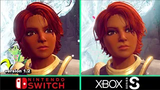 Immortals Switch vs Xbox Series S Graphics Comparison - Switch Update ver 1.20