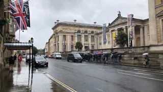 Shopping in the Rain: St. Giles, Gloucester Green Market, Queen Street, Oxford, May 22nd 2024