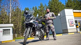 ЕДУ НА BMW F850GS В МУРМАНСК#1! МАЙ +2 ГРАДУСА!