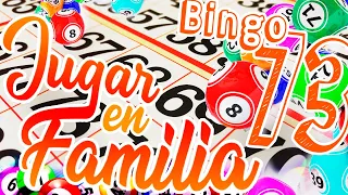 BINGO ONLINE 75 BOLAS GRATIS PARA JUGAR EN CASITA | PARTIDAS ALEATORIAS DE BINGO ONLINE | VIDEO 73